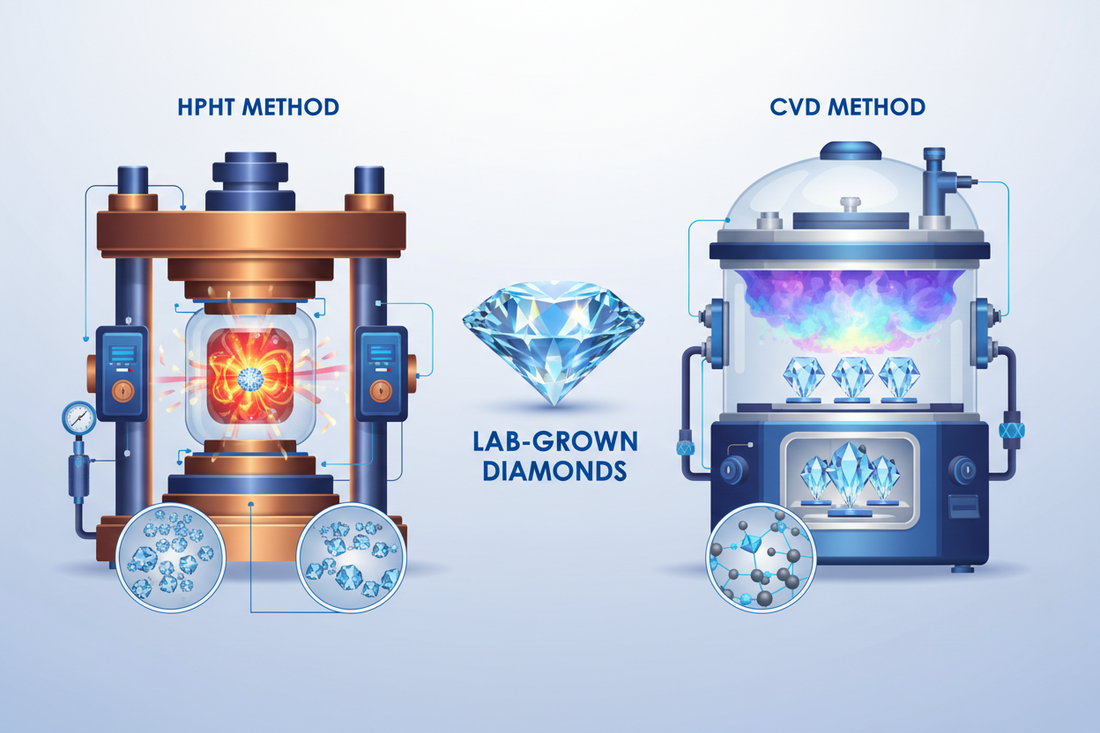 How Are Lab-Grown Diamonds Made?