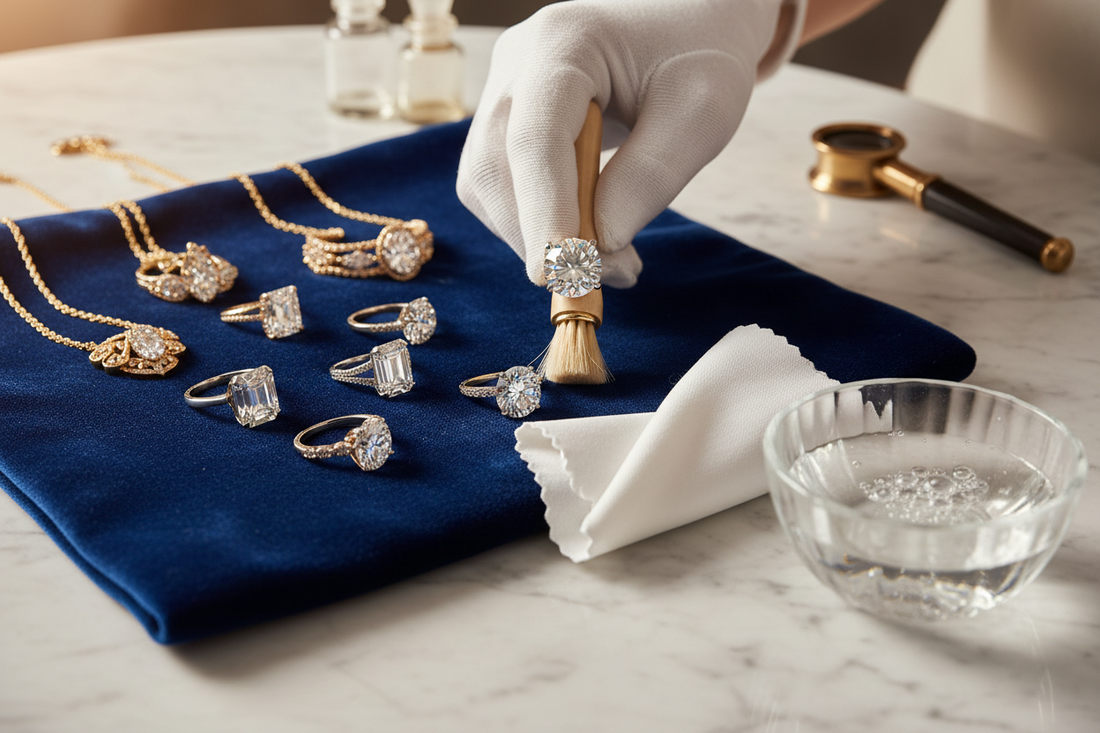 How to Care for Fine Diamond and Gold Jewellery