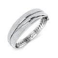 Round Diamond Bangle