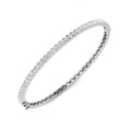 Round Diamond Bangle