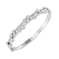 Round Diamond Bangle