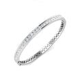 Round Diamond Bangle