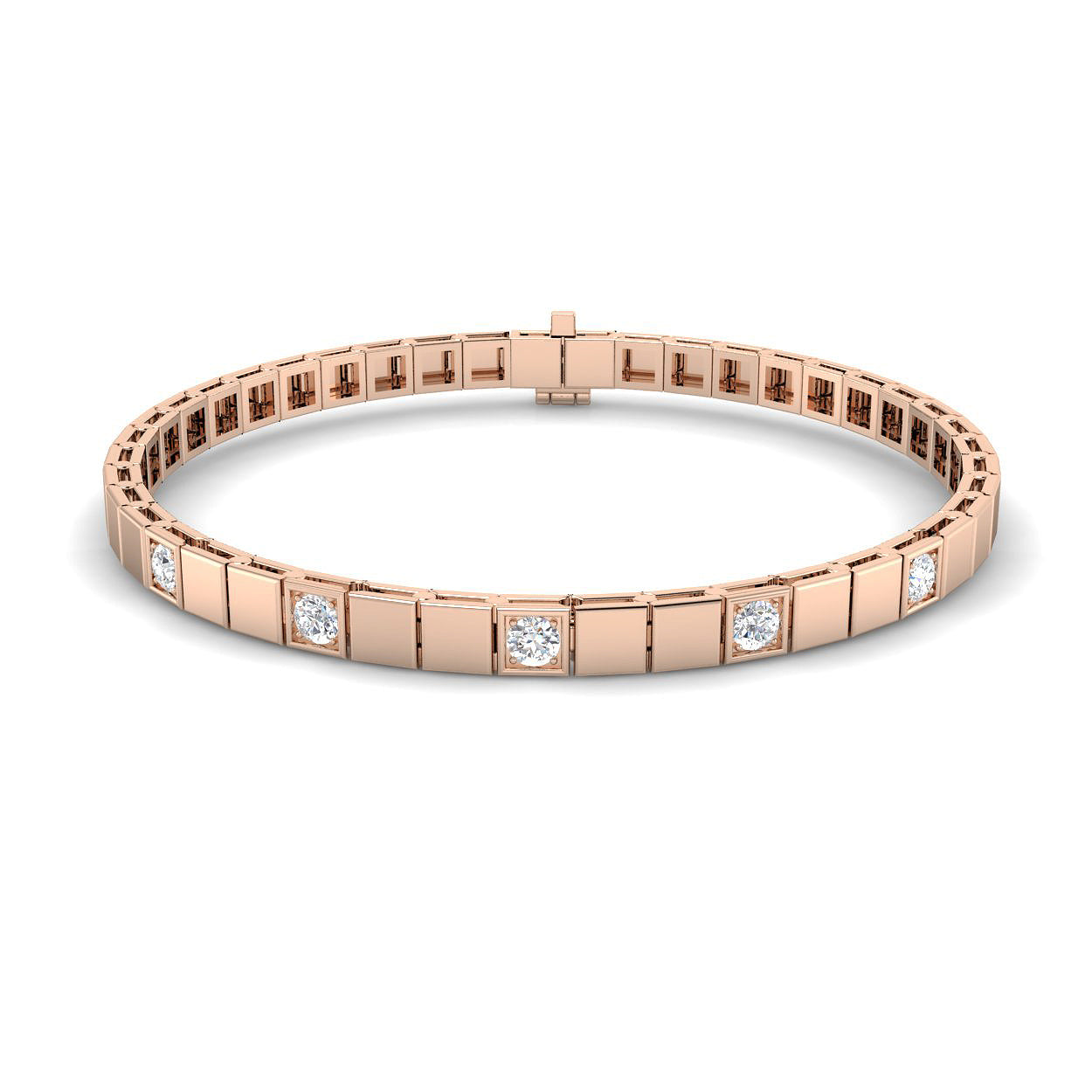 Round Diamond Bracelet