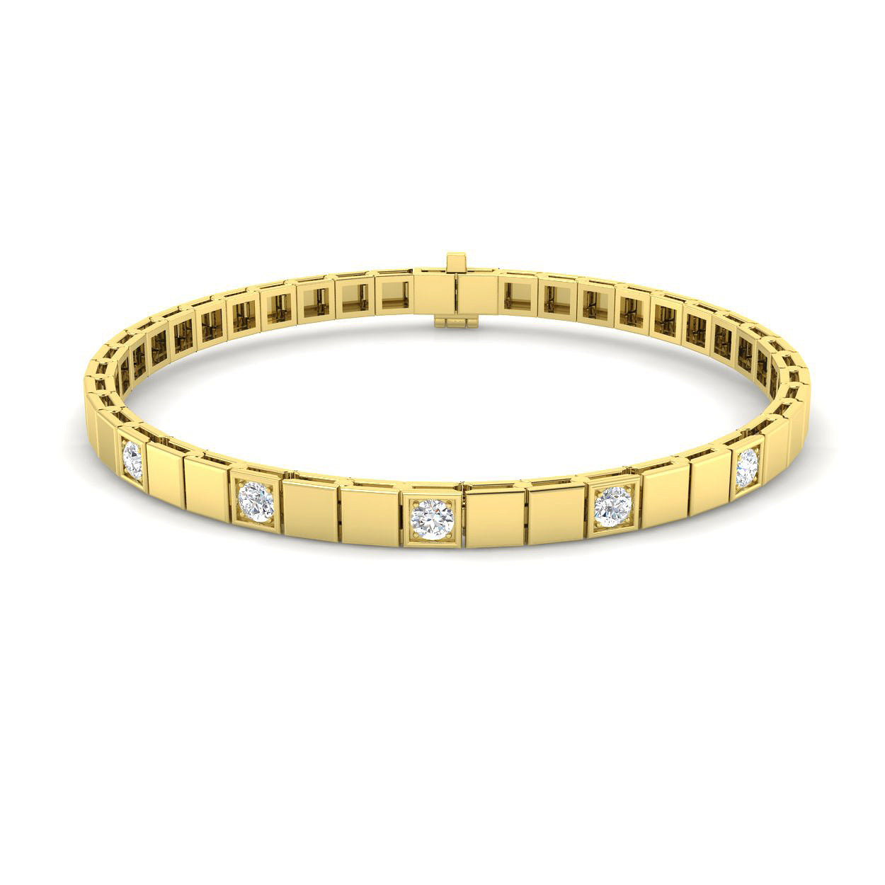 Round Diamond Bracelet