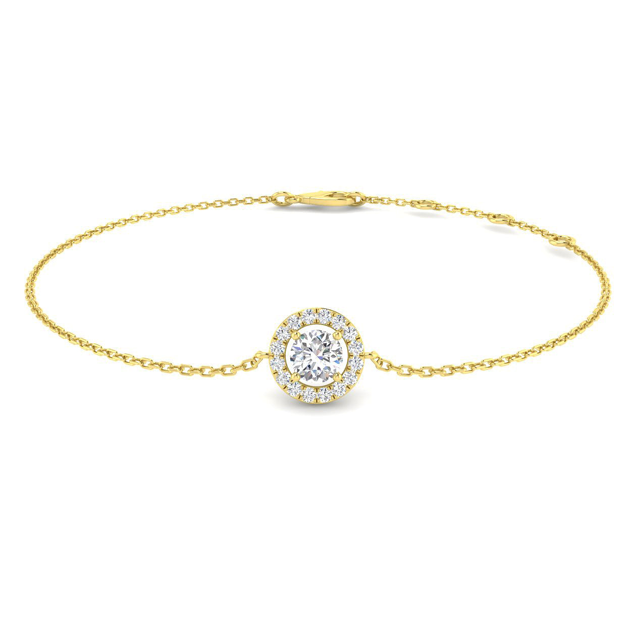 Round Diamond Bracelet