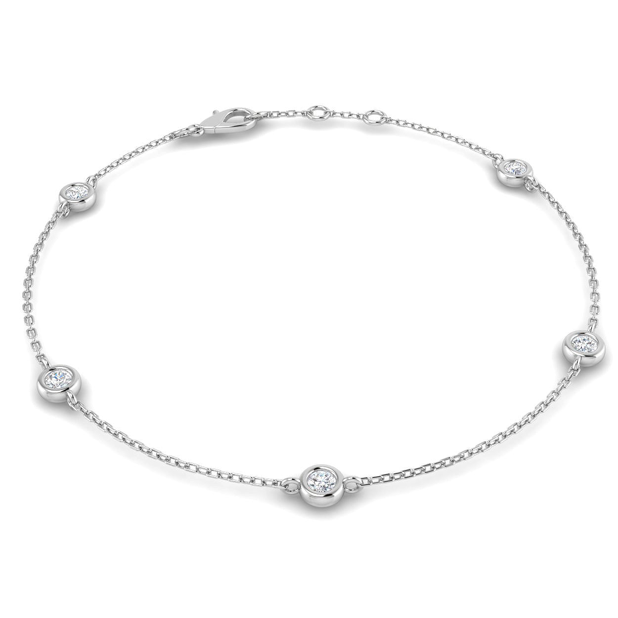 Round Diamond Bracelet