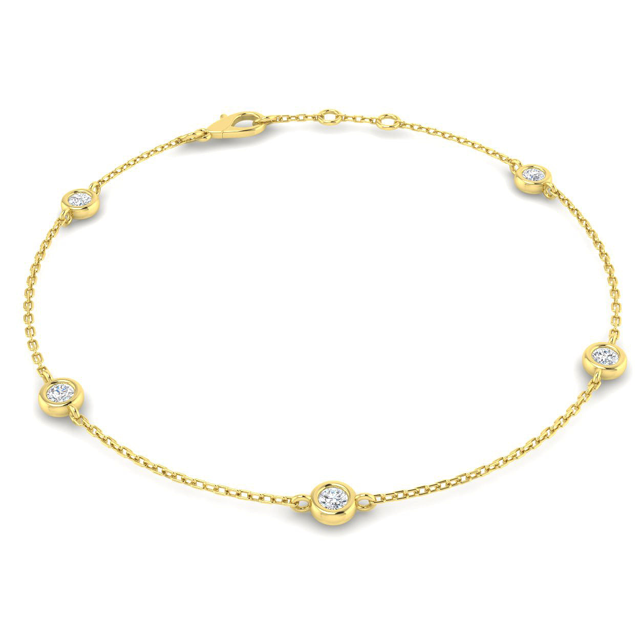 Round Diamond Bracelet