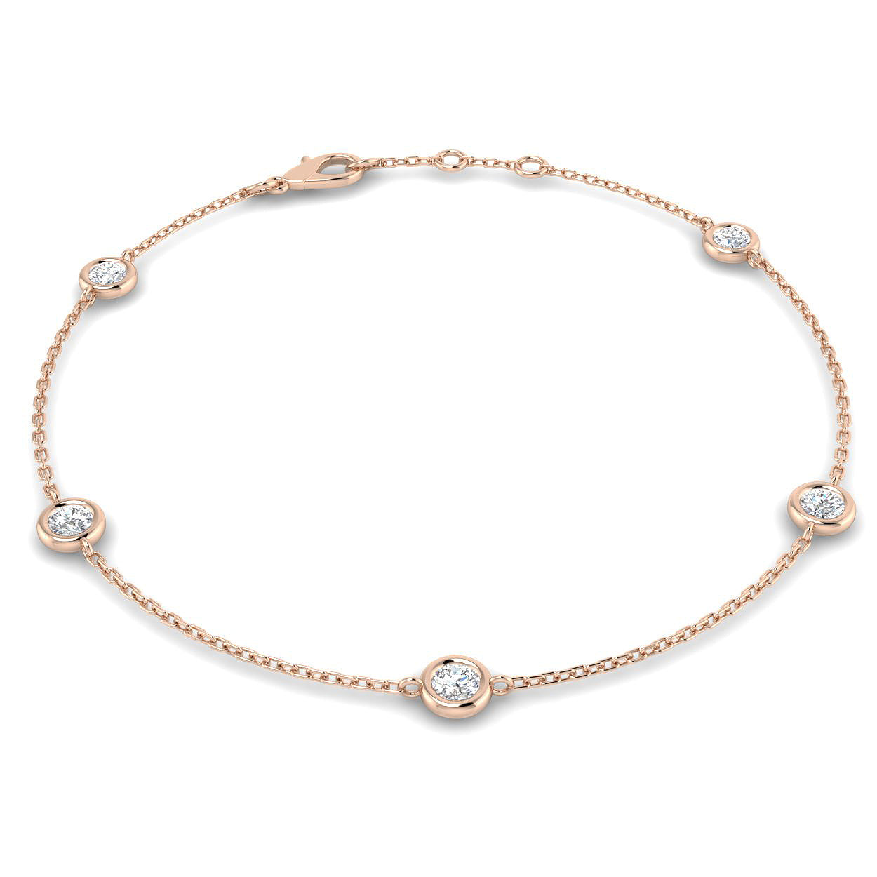 Round Diamond Bracelet