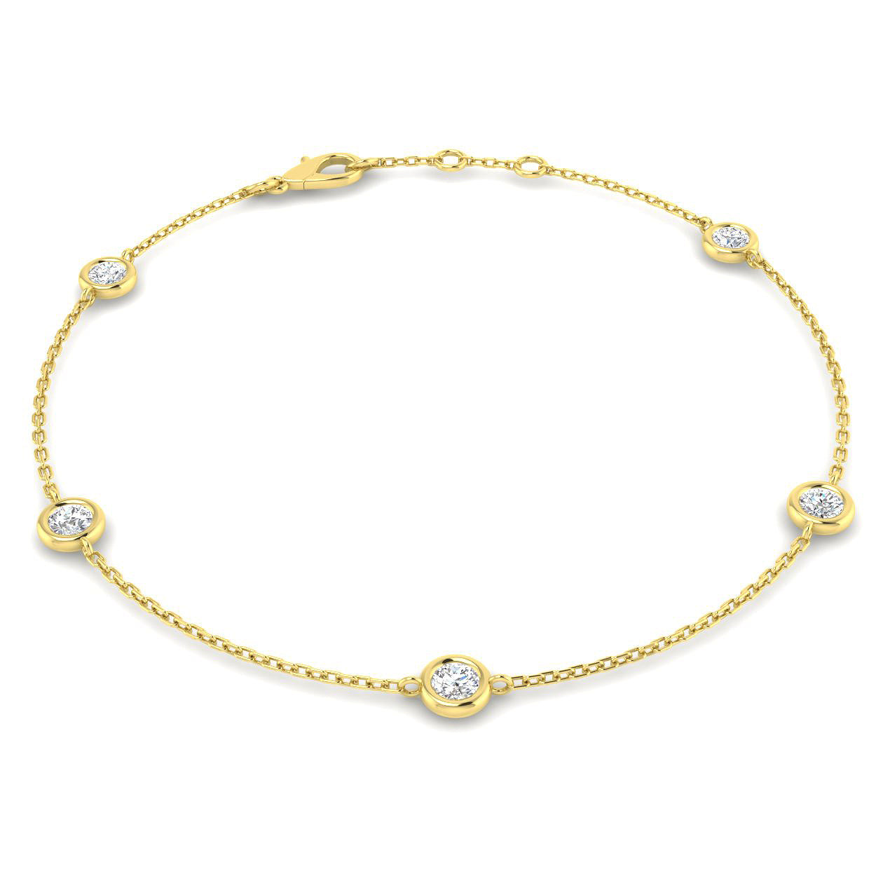 Round Diamond Bracelet