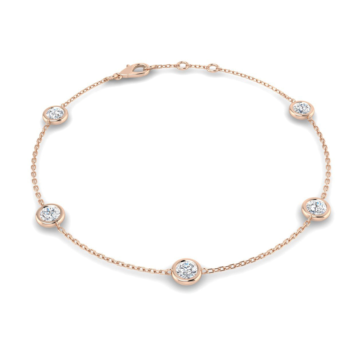 Round Diamond Bracelet