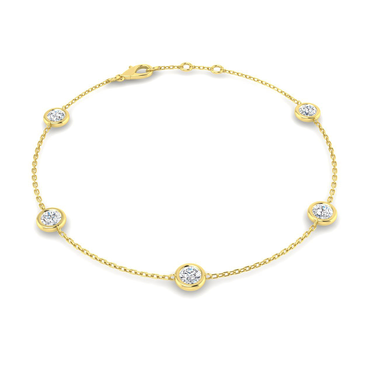 Round Diamond Bracelet