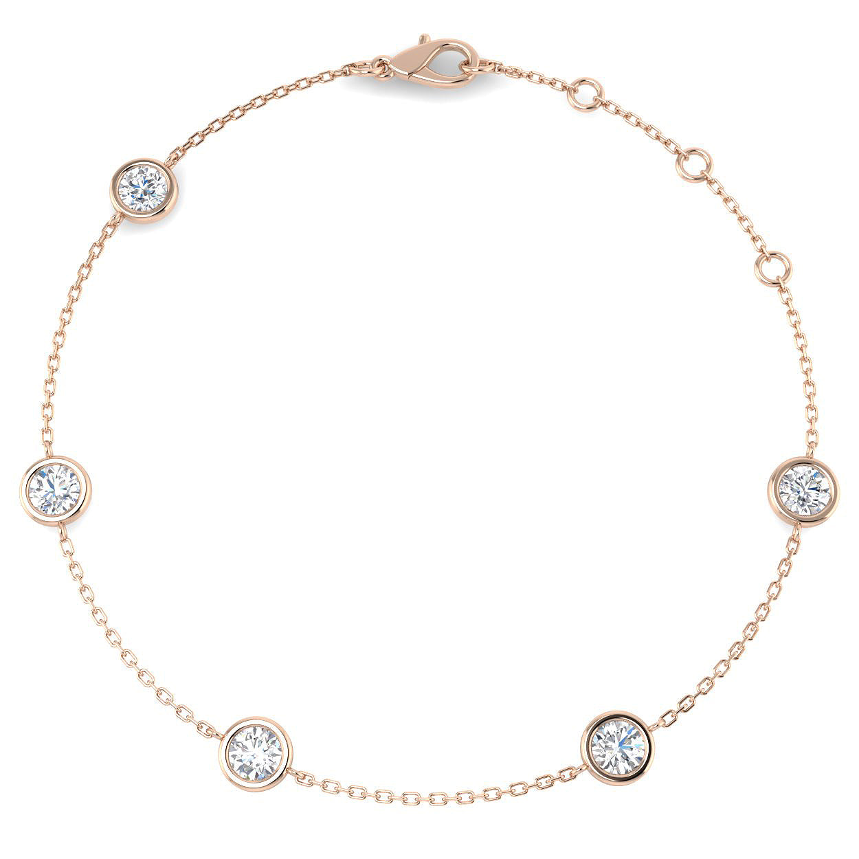 Round Diamond Bracelet