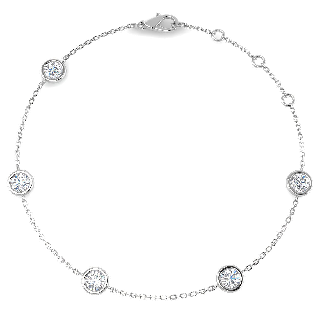 Round Diamond Bracelet