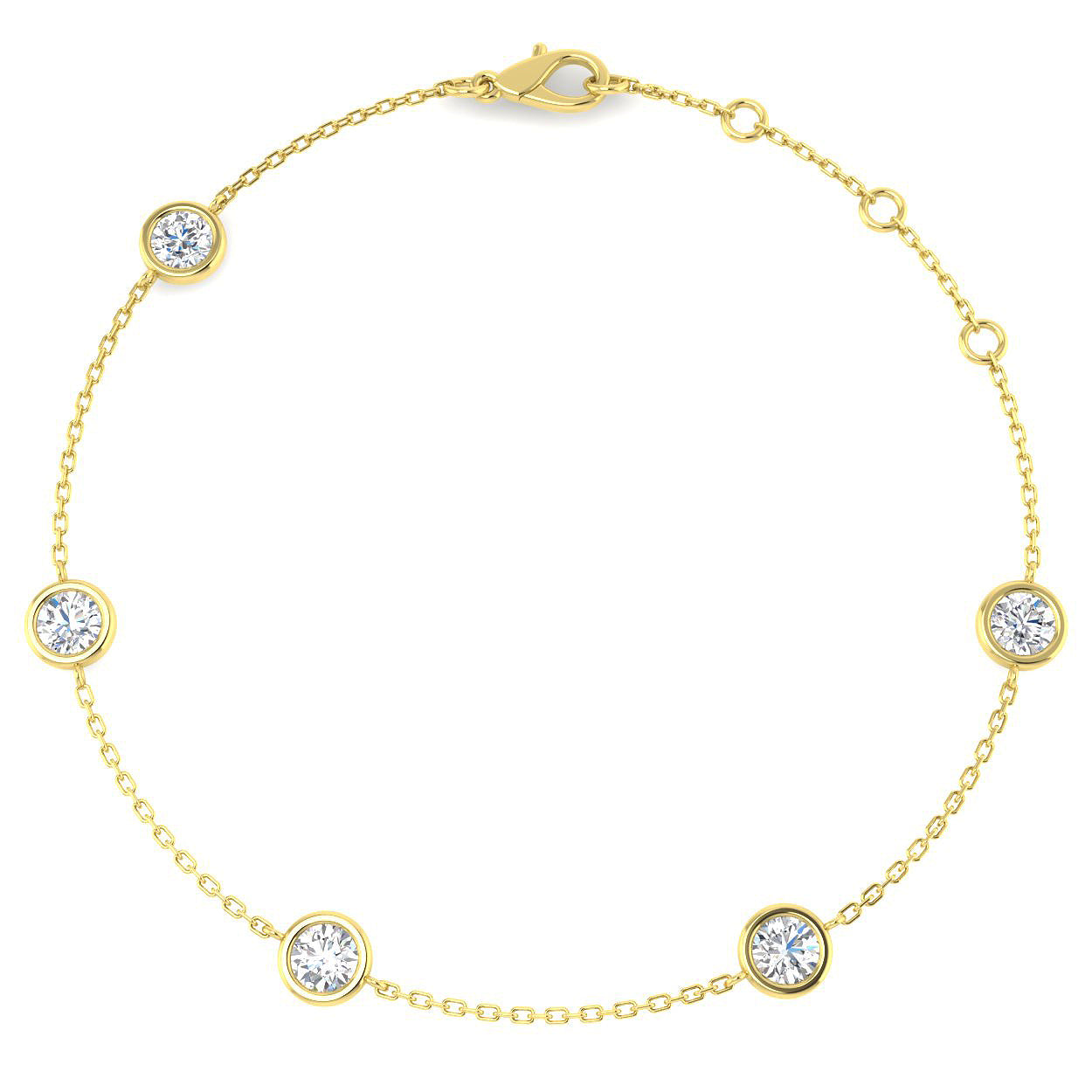 Round Diamond Bracelet
