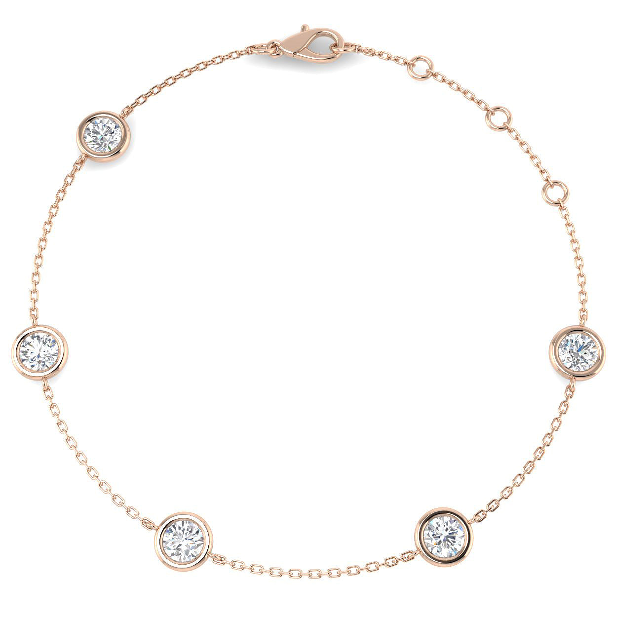 Round Diamond Bracelet