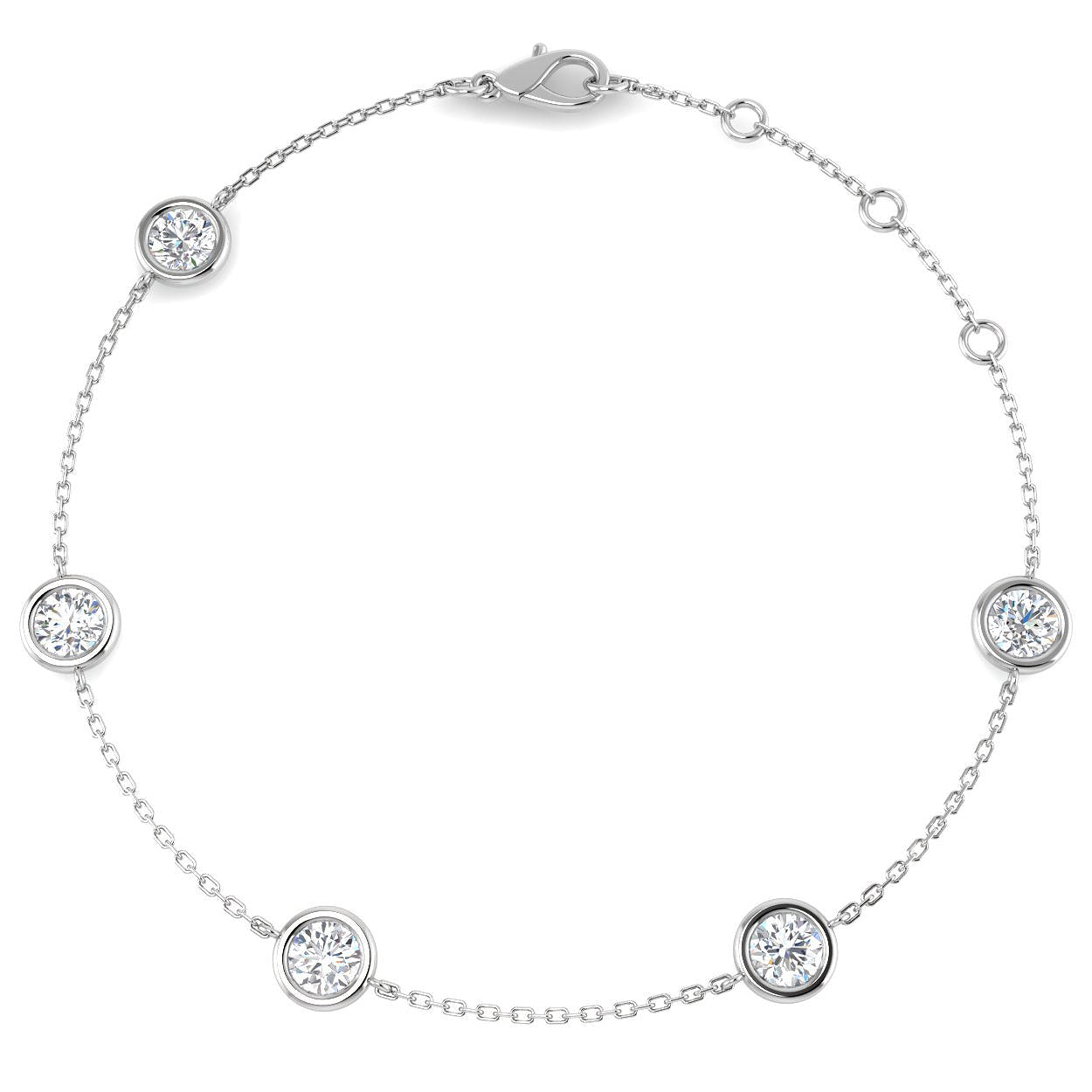 Round Diamond Bracelet