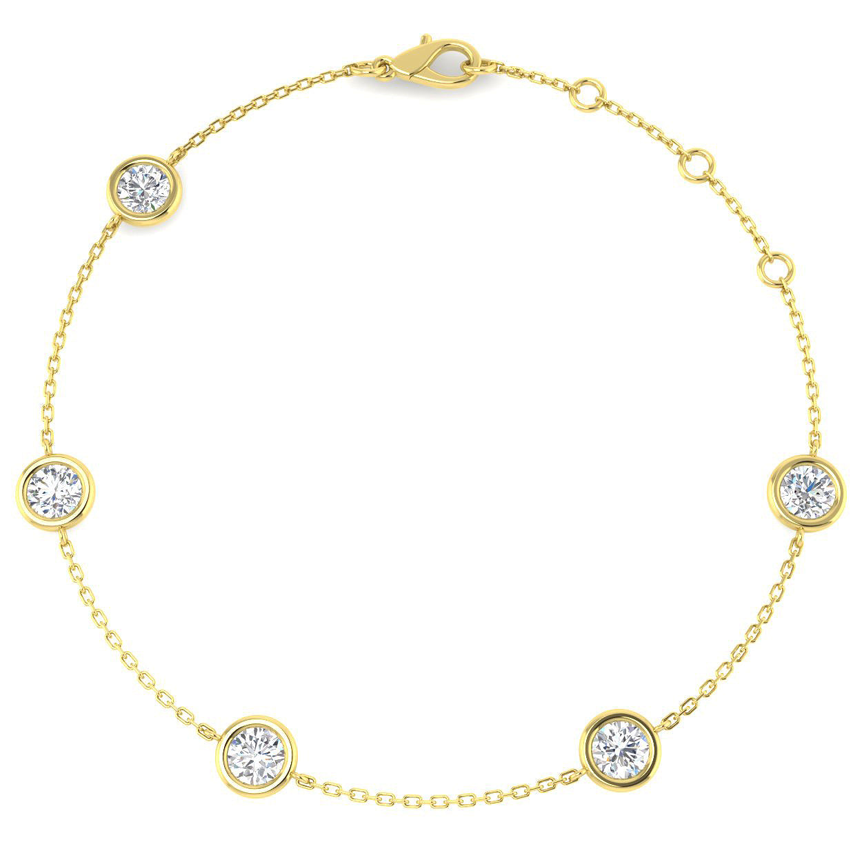 Round Diamond Bracelet