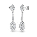 Round Diamond Earrings
