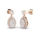 Round Diamond Earrings