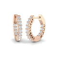 Round Diamond Earrings
