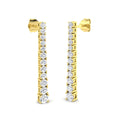 Round Diamond Earrings