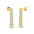 Round Diamond Earrings