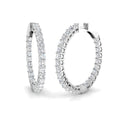 Round Diamond Earrings