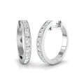 Round Diamond Earrings
