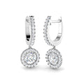 Round Diamond Earrings