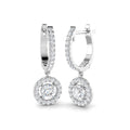 Round Diamond Earrings