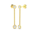 Round Diamond Earrings