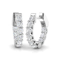 Round Diamond Earrings