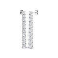 Round Diamond Earrings