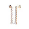 Round Diamond Earrings