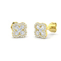 Round Diamond Earrings
