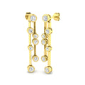 Round Diamond Earrings