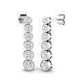 Round Diamond Earrings