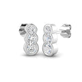 Round Diamond Earrings