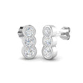 Round Diamond Earrings