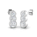 Round Diamond Earrings