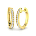 Round Diamond Earrings