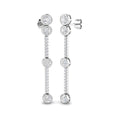 Round Diamond Earrings