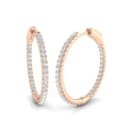 Round Diamond Earrings