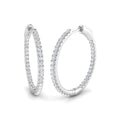 Round Diamond Earrings