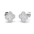Round Diamond Earrings