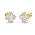 Round Diamond Earrings