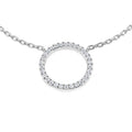 Round Diamond Necklace