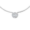 Round Diamond Necklace