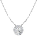 Round Diamond Necklace
