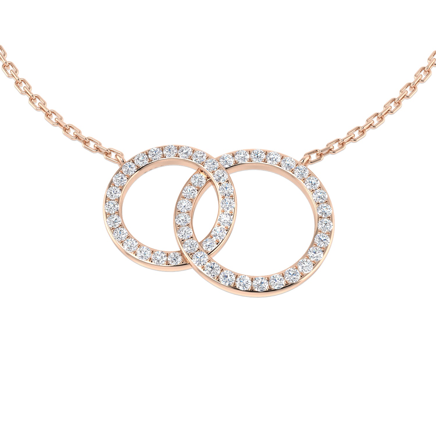Round Diamond Necklace